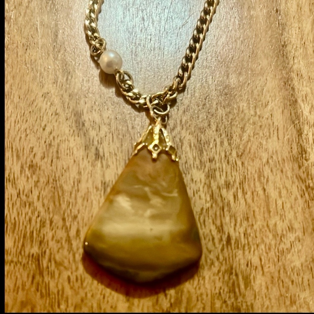 ⚠️ 5/25$ Agate stone pendant necklace
